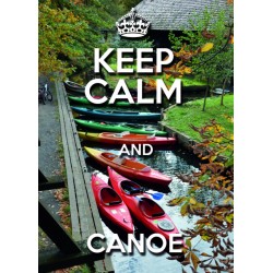 KEEP CALM and CANOE