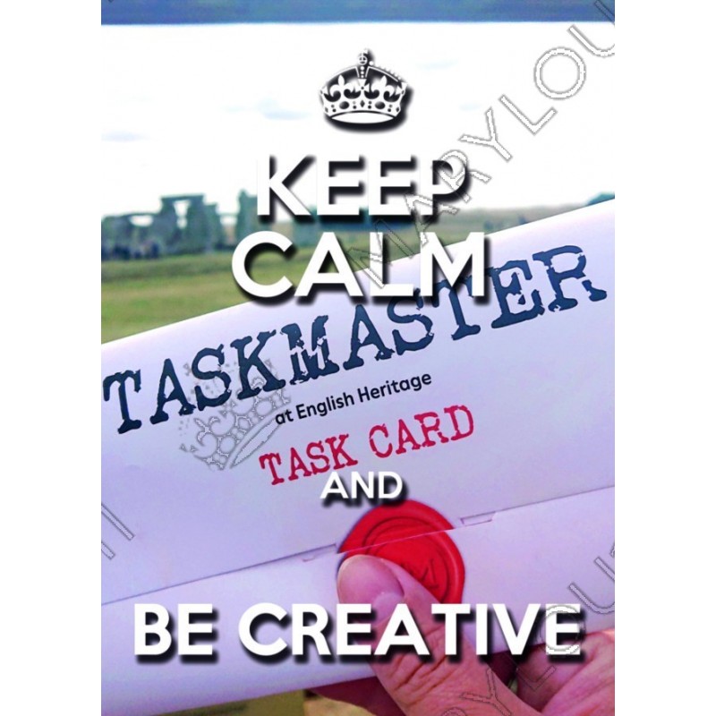 KEEP CALM and BE CREATIVE