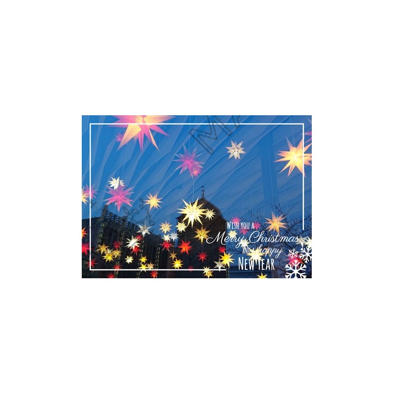 merry xmas stars